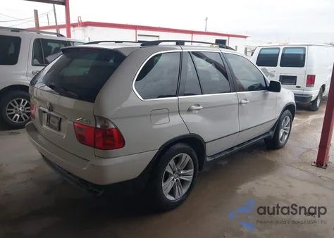 2006 BMW X5 4.4I z USA, uszkodzony, nr VIN 5UXFB53566LV25675